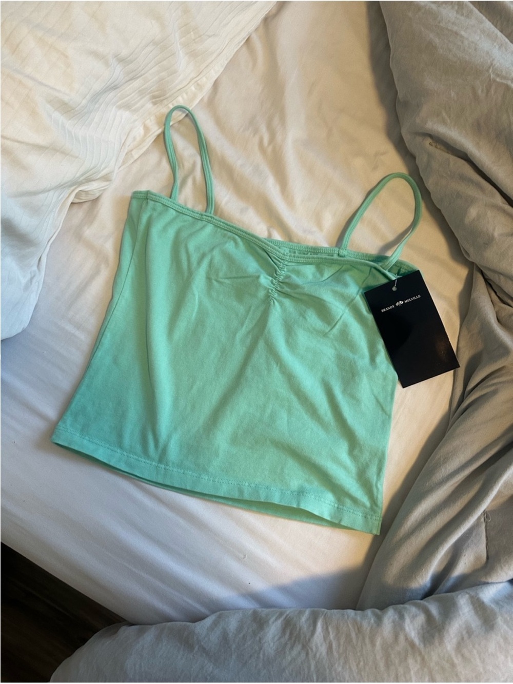 Brandy Melville Teal/ Seafoam top